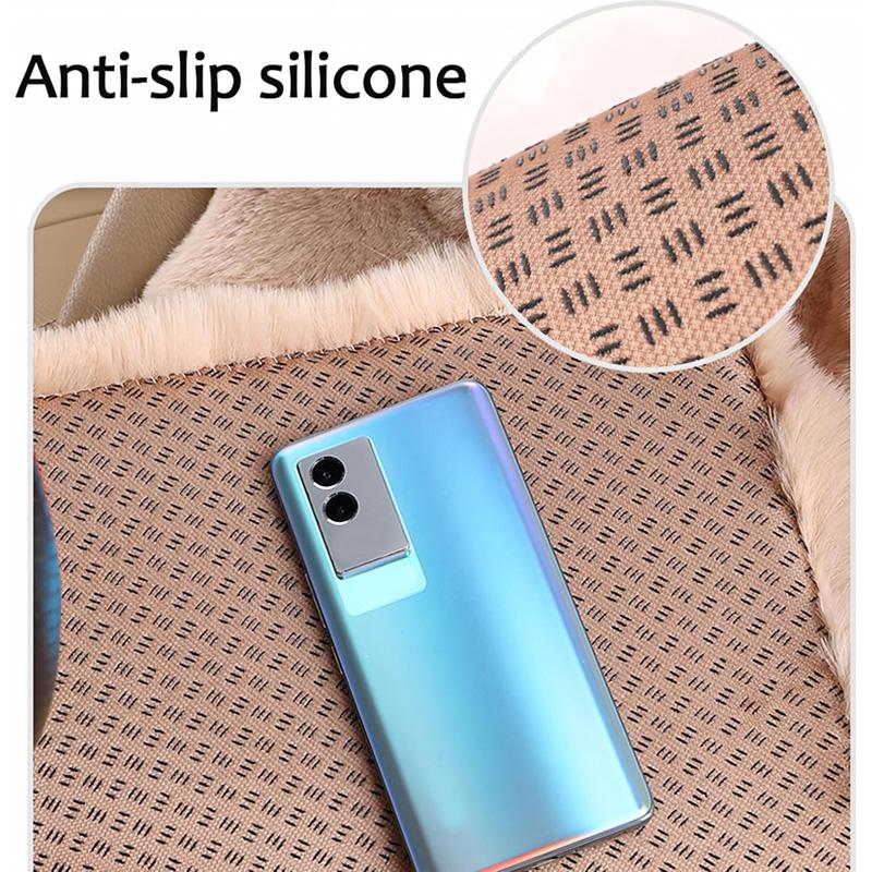 Winter Car Seat Cover Warmth Breathable Cushion for Most Vehicles Travel Business Trip Daily Commute Car Interior Accessories