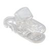 20pcs Hearing Aid Lanyard Clip ABS Portable Transparent Clip Accessory for Hearing Aid Clip Holder