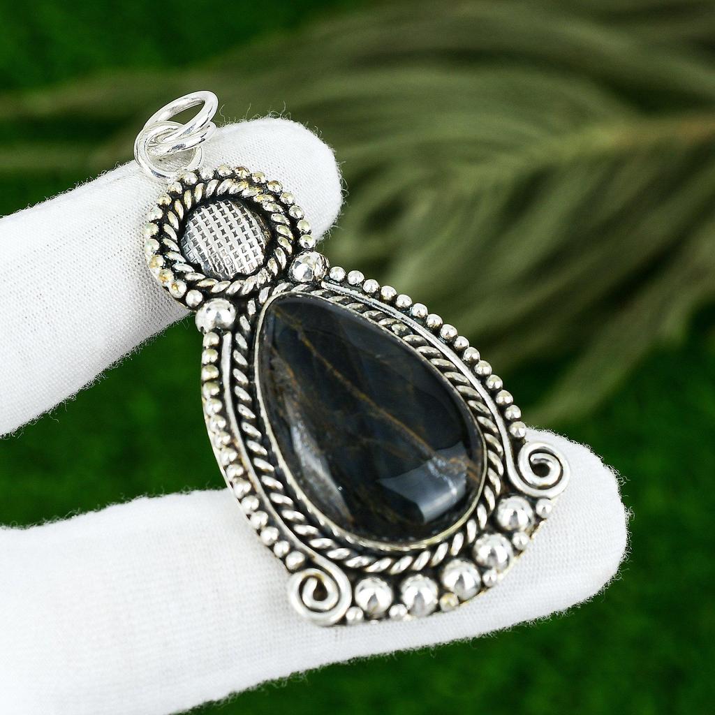 Friendship Day Sale Nellite Gemstone Wedding New Pendant Jewelry Sterling Silver