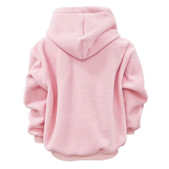 Pet Sling Hoodie Long Sleeve Fleece Kangaroo Pouch Sweatshirt for Cats Dogs Oversized Pullover Pet Carrier Tops for Autumn Winter