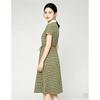 Temperament collar long dress