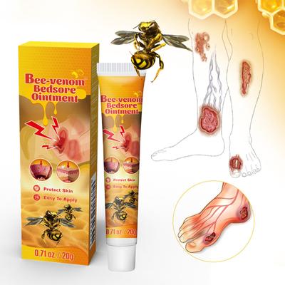 Bee Decubitus Cream Pressure Ulcer Care Elderly Health Skin Care Ointment Reduces Itching And Pain Inhibiting Skin Cream, 20g