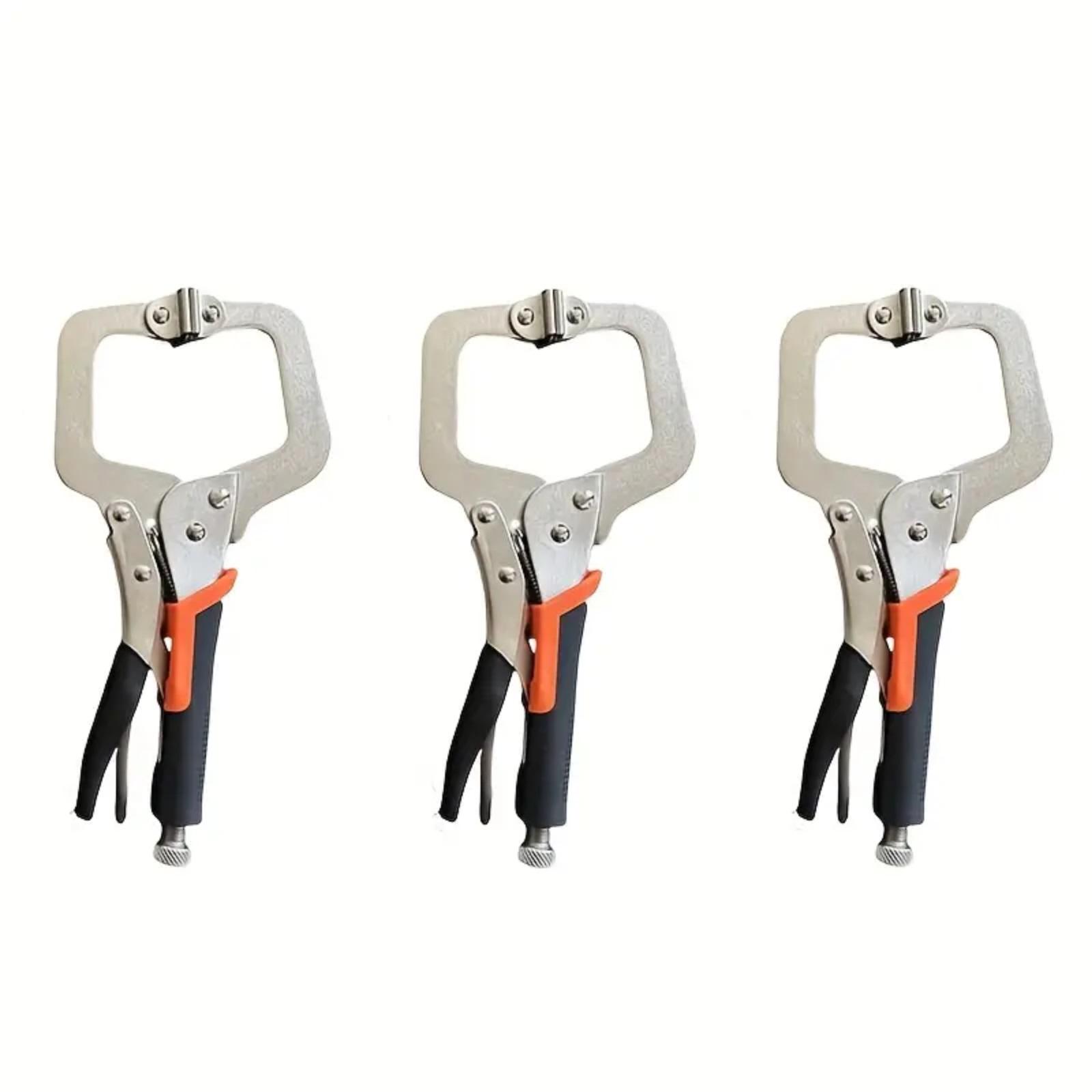 

Регулируемые Сверхпрочные Фиксирующие Плоскогубцы С Ручкой, Подходят Для Сварки, Гибки Металла, Деревообработки Пружинные Зажимы, Сверхпрочные Фиксирующие Приспособления One Size