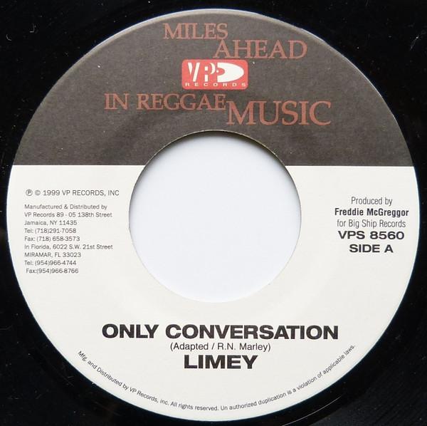 

7inch Record PAUL LYMIE MURRAY - Only Conversation VPS8560 VP Records US Reggae, Ska & Dub Used