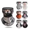 Animal Face Print Mask Sun Protections Face Scarf For Women Ideal For Summer Outdoor Activities Neck Coverage