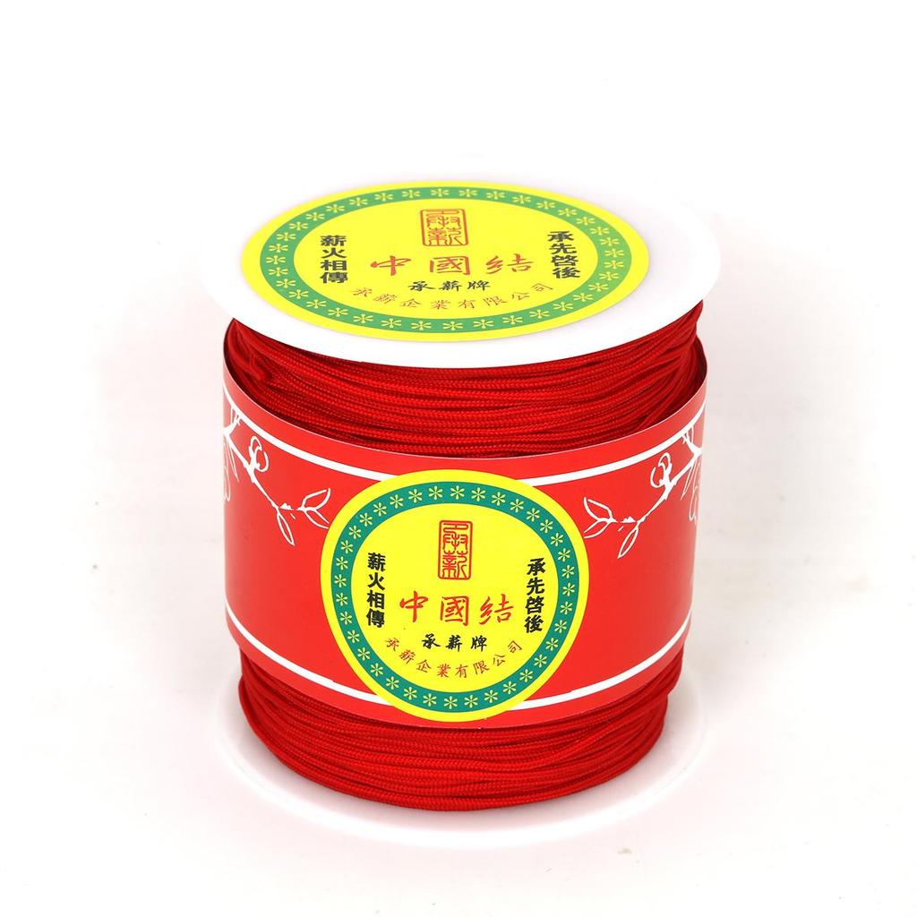 91-274Meter Cotton Cord Nylon Cord Thread String DIY Beading Braided Bracelet Jewelry Making