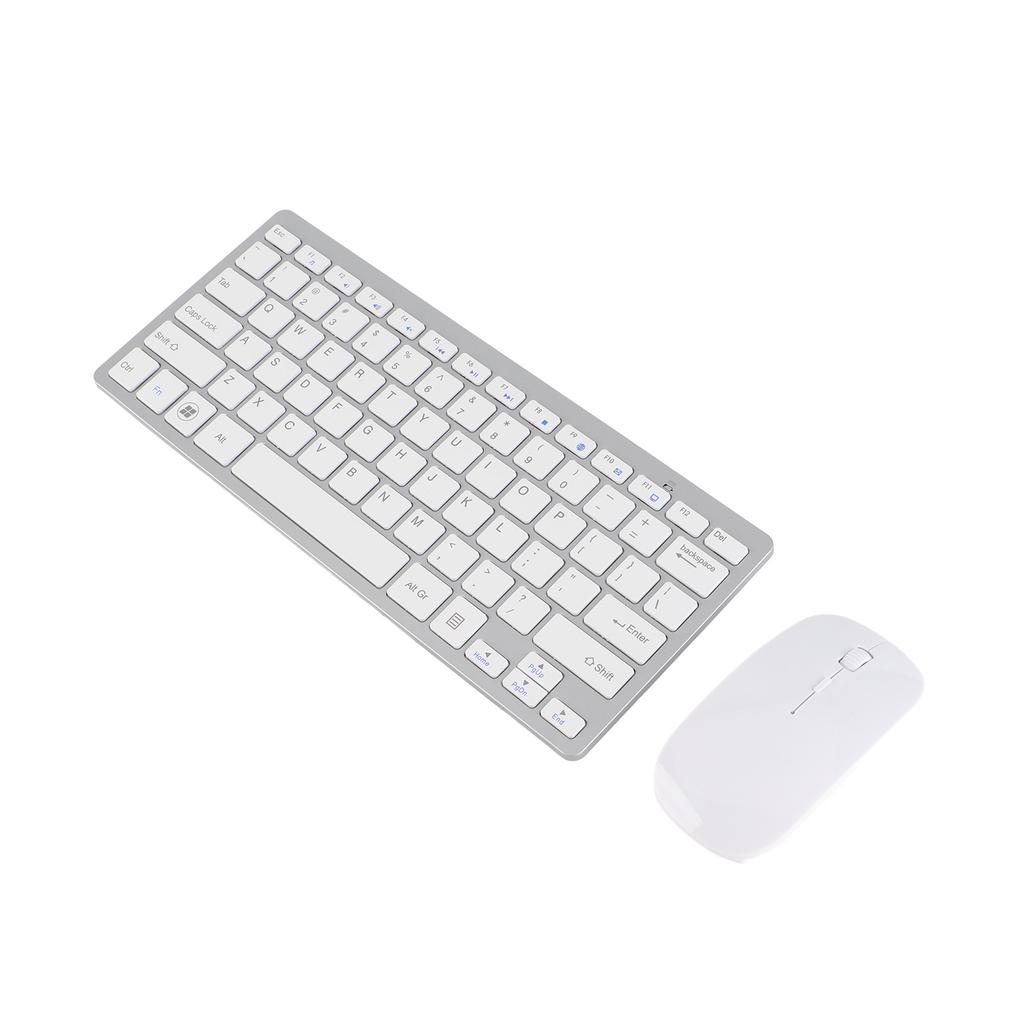 Tastatur Maus Set 2.4G Drahtlos 78 Tasten USB Dünne Geätzte Tastenkappen Ergonomie Stumme Taste Computer