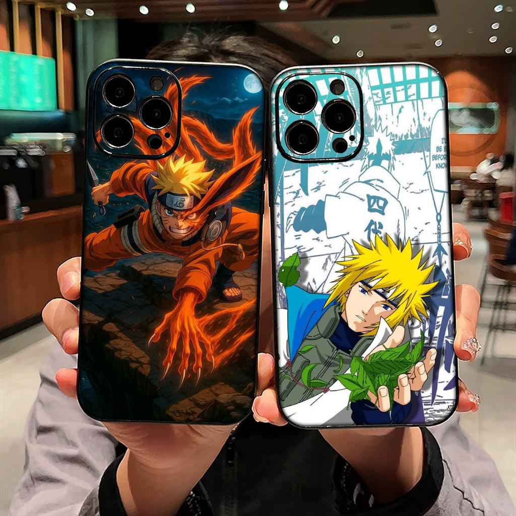 For Samsung Galaxy A55 A54 A25 A36 A17 A26 A35 A33 A34 A14 A37 S8 S9 S20 S21 FE S10 Plus Case Anime Narutos Namikaze Minato