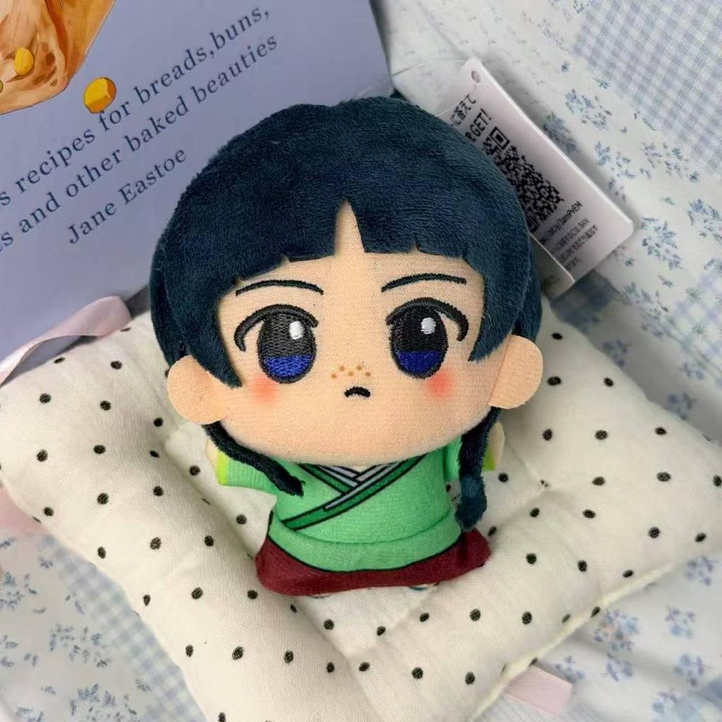 10cm New The Apothecary Diaries Plush Pendant KeyChain Maomao Jinshi Gaoshun Action Doll Toy Bag Gift