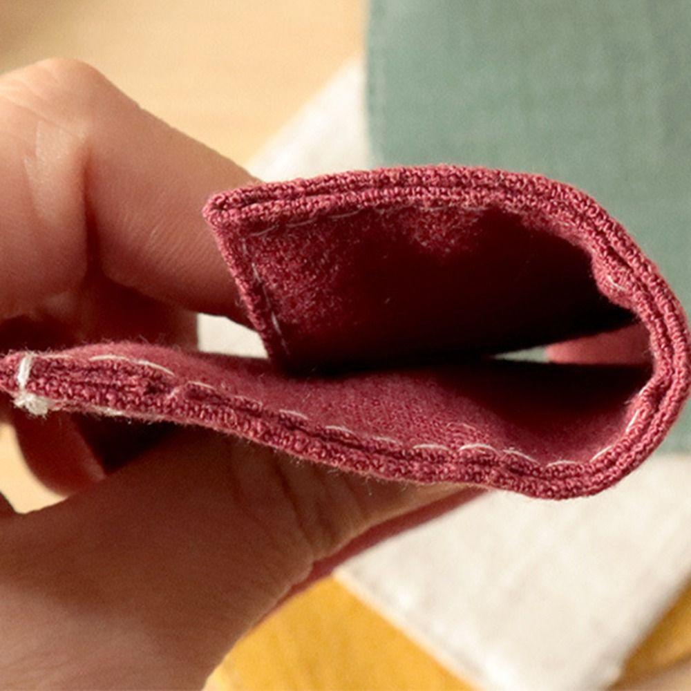 3Pcs Creative Double Cloth Placemat Durable Tea Cup Mat Kitchen Accessories Insulation Pad  Tea