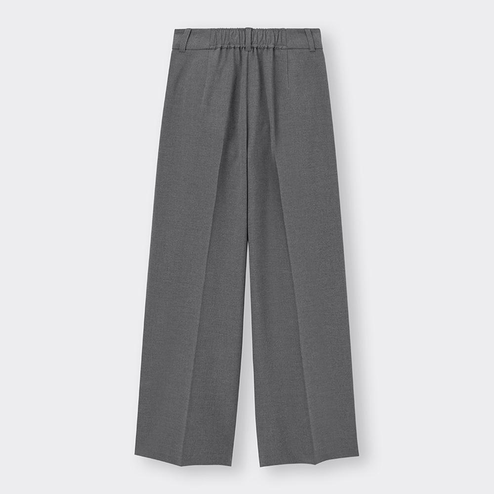 GU by Uniqlo Tuck Wide Pants  Standard Length 70.0 To 74.0 Cm 