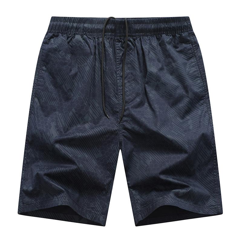 Summer Men's Casual Shorts, Sports Pants, Middle-aged Men's Plus Size Business Casual Five Quarter Shorts