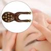 Antistatic Guasha Face Massager Tool Wooden Handle Wood Gua Sha Tool  Facial Massage