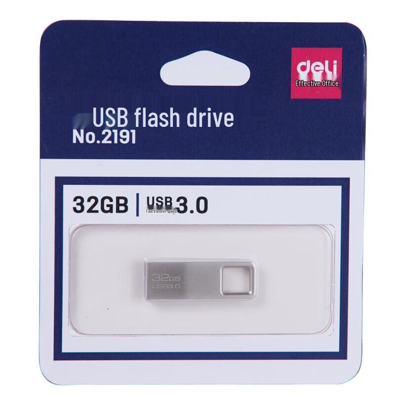 Deli USB 3.0 High-Speed Metal U Disk