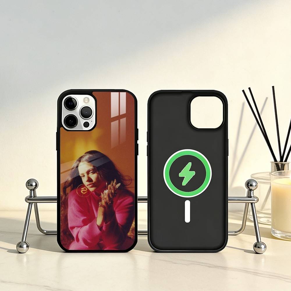 Singer Rosalia Phone Case For iPhone17,16,15,14,13,12,11 Plus,Pro Max Magnetic For Magsafe Wireless Charging