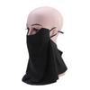 Women's outdoor sports trackless sunscreen facial mask imitation ice silk UV protection summer breathable thin