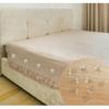 100 Pcs Clear Heads Twist P, Twist P Upholstery Clear Heads Slip, Bed Skirt Pin for Bedskirt, Arms Covers