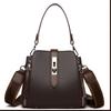High-end, Stylish Single-shoulder Bag for Women, Soft Leather Bucket Bag, Large-capacity Handbag