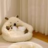 Cat Bed Cave Warming House Tunnel Nest Indoor Cat House Bed For Outdoor Winter Sleeping Outside Home Travel Bedroom Balcony