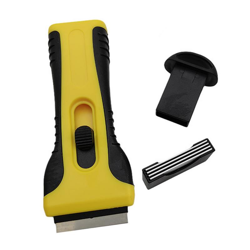 

Керамический скребок для варочной панели, Скребок для стекла плиты с 5 лезвиями, Кухонный скребок и Скребок для стекла для окон, краски, обоев, стекла United States