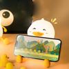 Silicone Cute Duck Pat Light Eye Protection Cartoon Decompression Night Light Clap Control Night Atmosphere Lamp