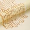 20 Stück/Set Böhmische gedrehte Schlangenketten-Fußkettchen für Damen Sommer Strand Vintage Einfaches Fuß-Knöchelarmband am Bein Schmuck Geschenke