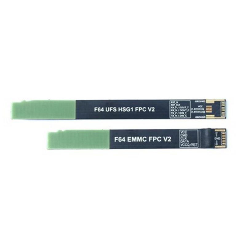 Pack of 2 Easy Installation Flexible Cables Suitable For Flash 64 Lite Box Supporting Precise UFS and eMMC Data Transfer