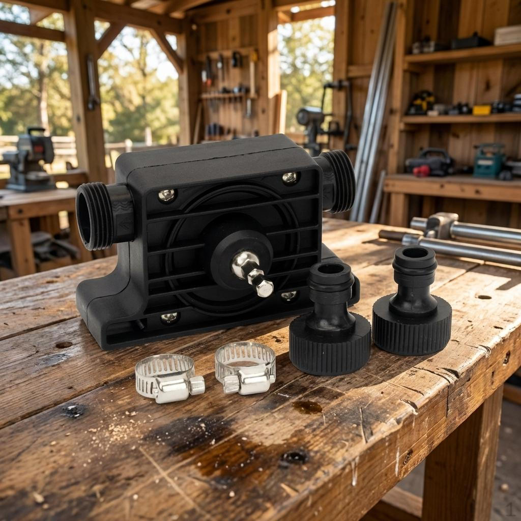 Easy-to-install, Compact And Versatile Electric Drill Pump for Domestic Use, Ideal Transferring