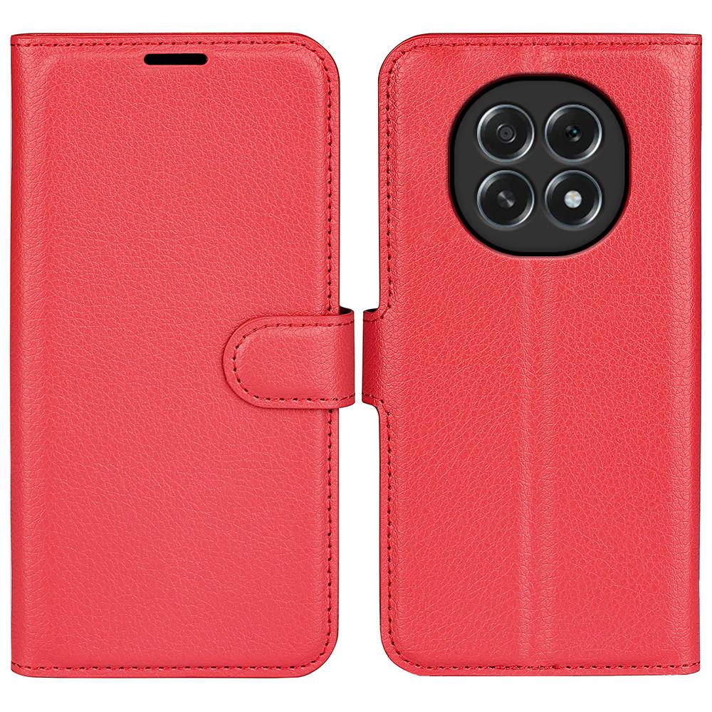 For Oppo F29 5G Case Litchi Texture Shockproof Leather Wallet Phone Cover