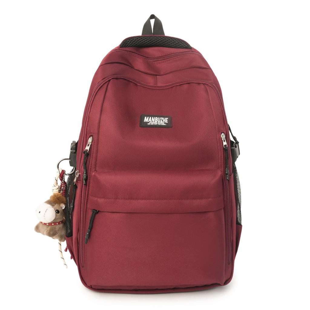 Schoolbag Middle and high school students school bag Large capacity Lightweight durable leisure travel backpack Water-proof nylon sports backpack