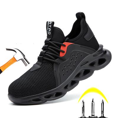 Bequeme Sicherheitsschuhe mit Stahlkappe, Arbeitsschuhe, Anti-Smash, Anti-Pannen, unzerstörbare Schuhe, Schutzstiefel, Industrieschuhe