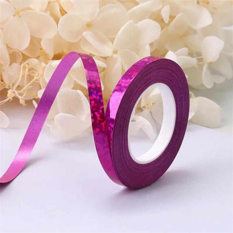 100m Holiday Decorations Silk Satin Ribbons Balloon Set Satin Ribbon Crafts Gift Wrap Wedding Decoration Handmade Craft Ribbons