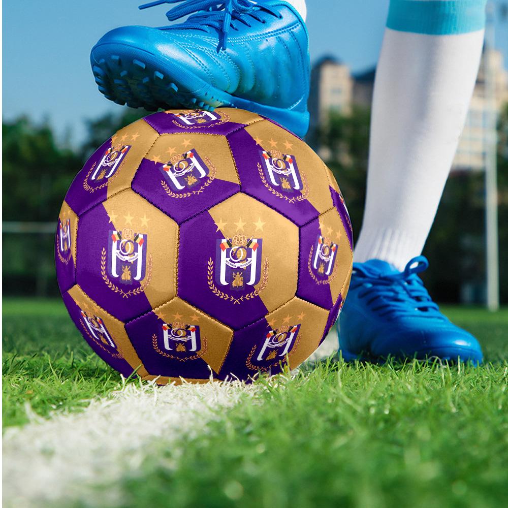 Anderlecht FC Size 5 Standard Football Durable Training Match Soccer Ball for Adult Outdoor Sports