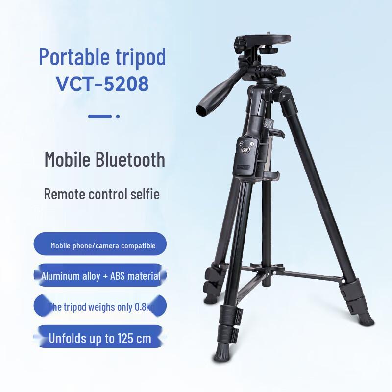 YUNTENG VCT-5208 Bluetooth Tripod