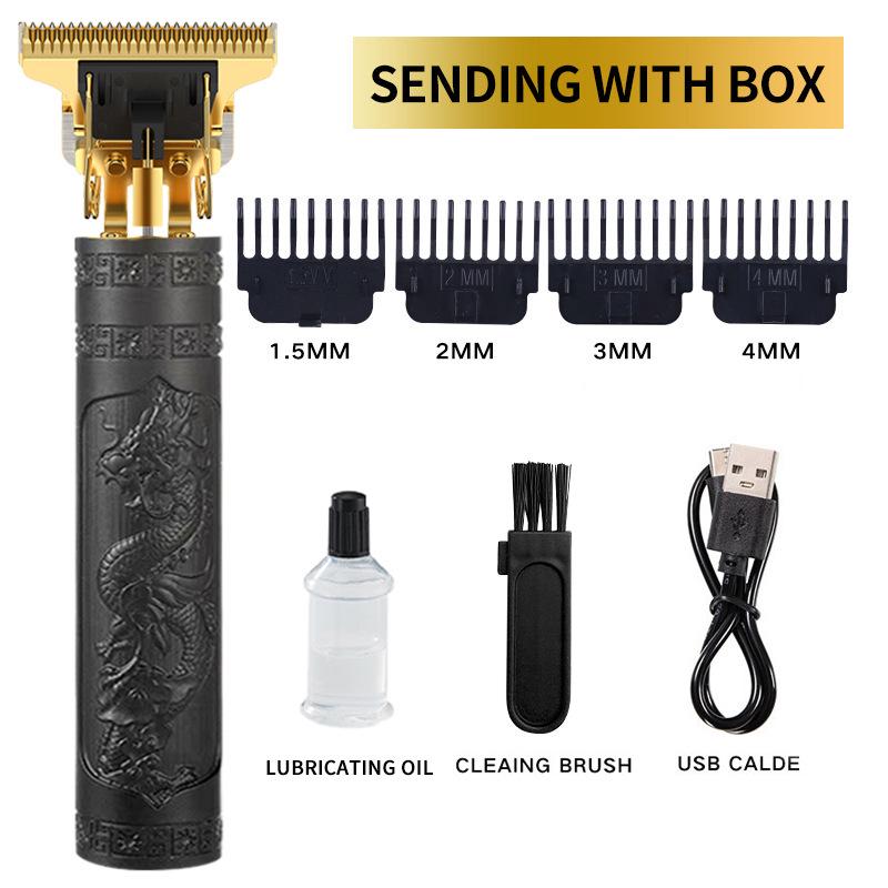 Dual-Use Electric Hair Clipper & Shaver: All-in-One Beard Trimmer & Razor
