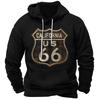 Vintage Hoodie Route 66 3d Print Hoodies Fashion Hoodies Sweatshirts Boy Women Sweats Men's Tracksuits Men Women Clothes Hoodies