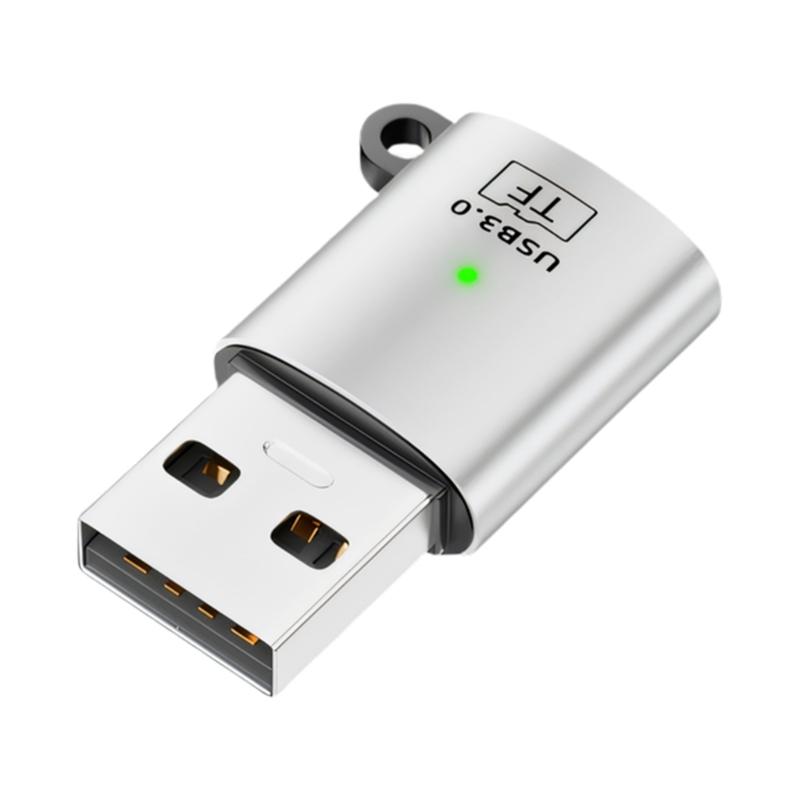 Universal Type C USB3.0 TF Card Reader With Metal Housing For Smartphones And Computers Fast Data Transfer