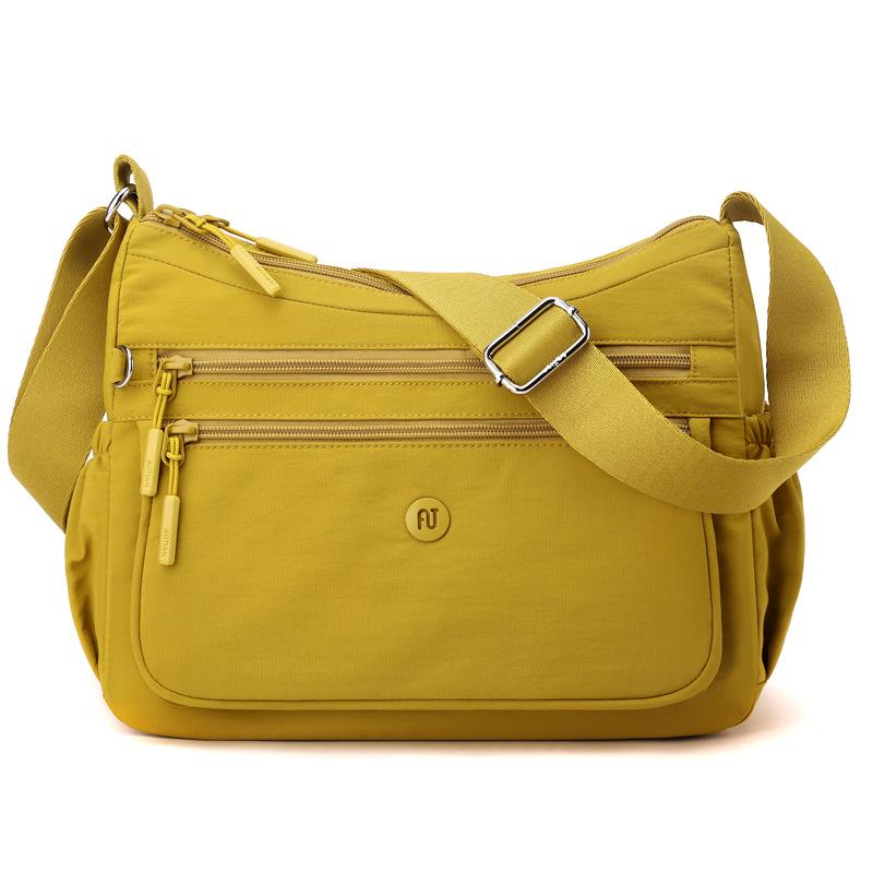 Dámská taška Vícekomorová Cestovní Venkovní Taška přes rameno Crossbody taška