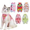 Print Pet Surgery Suit Anti-scratch Anti-licking Clothes Durable Weaning Suit