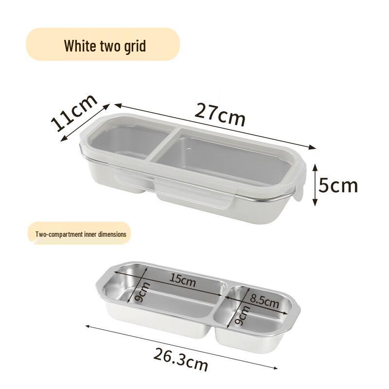 Корейский стиль 304 Нержавеющая сталь Ланч-бокс Бэнто Mingjiang Chubang 700ml