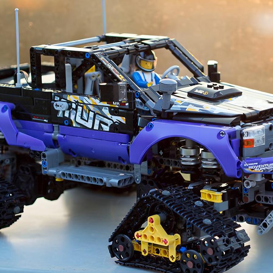 LEGO Technology Mechanical Set Extreme Snowfield Adventure Vehicle Building Blocks 2001 5000 42069