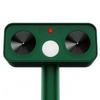 Solar Ultrasonic Animal Repeller with Infrared, Strobe Light & Waterproof Design for Rodents, Cats, and Dogs