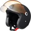 MARUSHIN Cască Jet Motocicletă MCJ6 BUBBLE RIDER BĂRBAȚI Mărimea L Negru Mat Produs 05301002 (59~60cm) Număr