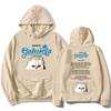 KATSEYE Gabriela Young Miko Remix Hettegensere Kawaii Tegneserie Katt Grafikk Sweatshirts Langermet Hettegensere Casual Dame Hettegenser