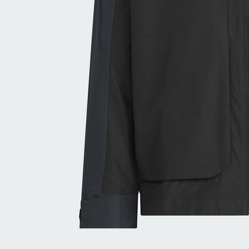 Adidas Windproof Warm Woven Hooded Long Sleeve Jacket Men jackets KF0642