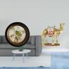 Antique European Resin Photo Frame And Camel Figurine Sculpture Ornate Wall Hanging Picture Display