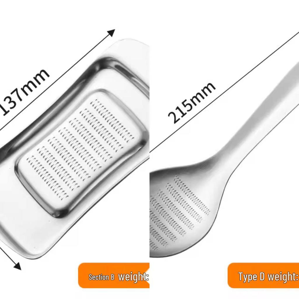 Stainless Steel Manual Ginger and Garlic Grater