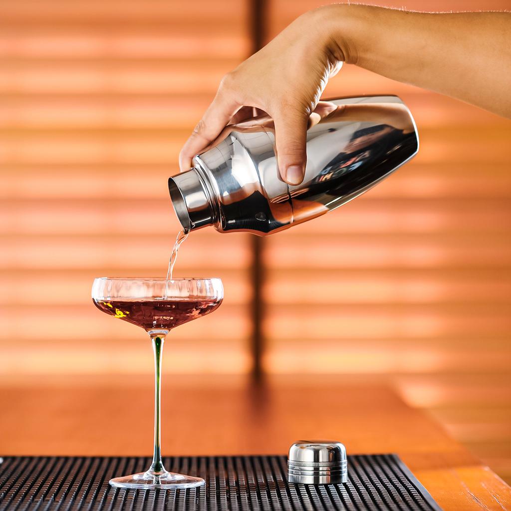 Nerezová šejkr na koktejly Bartendingové nástroje Mixér na margaritu Šejkr na nápoje Šejkr na martini pro domácí barové příslušenství