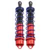 Aluminium Alloy Metal Rear Shock Absorbers for 1/8 Scale RC Car Truck Universal RC PartsRed