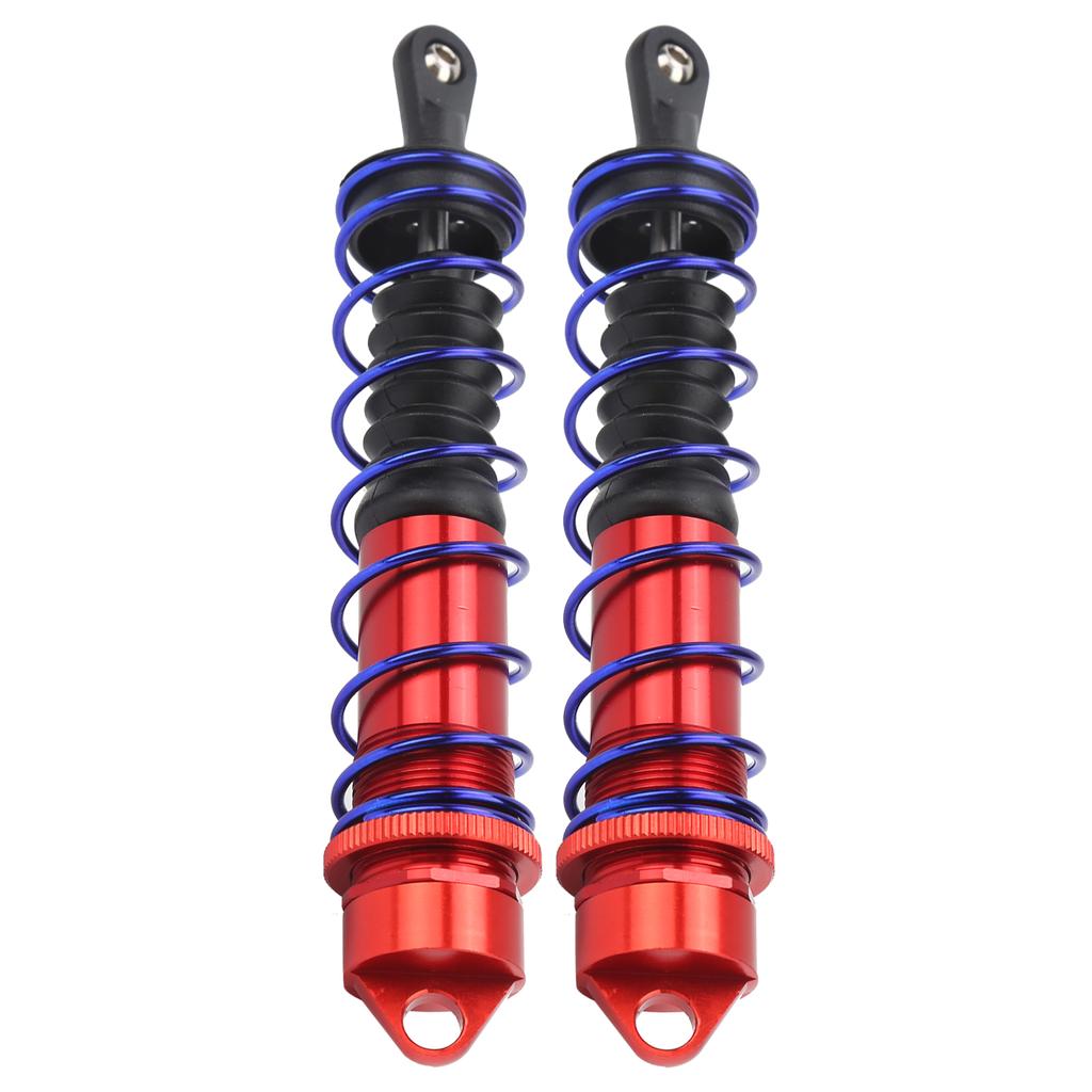 Aluminium Alloy Metal Rear Shock Absorbers for 1/8 Scale RC Car Truck Universal RC PartsRed